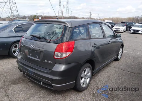 2004 Toyota Corolla Matrix Xr из США, поврежденный, VIN 2T1LR32E24C239266